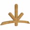 Ekena Millwork Alberta Rough Sawn Timber Gable Bracket, Western Red Cedar, 72"W x 36"H x 4"D x 4"F, 12/12 Pitch GBW072X36X0404ALB00RWR - alternate 3